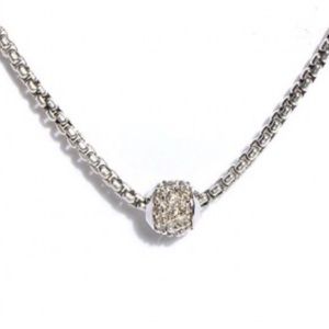 David Yurman Pave Diamond Petite Bead 